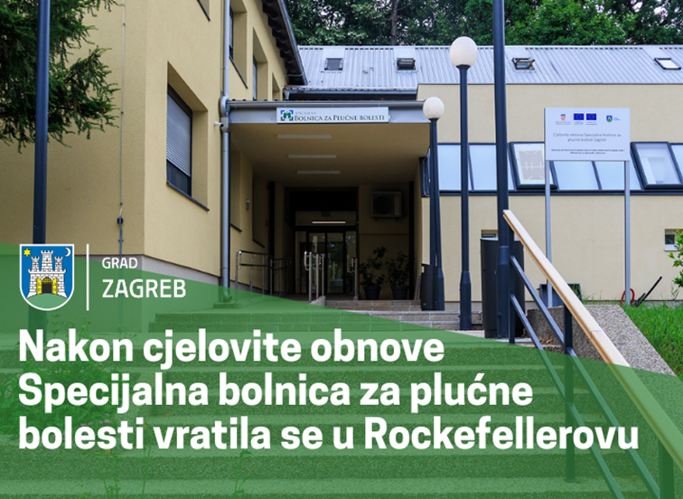 Nakon cjelovite obnove zgrade Specijalna bolnica za plućne bolesti vratila se u Rockefellerovu